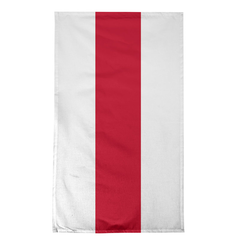 Serviette de thé à rayures pour équipe de football baltimore retour, White/Red Cincinnati Baseball, Polyester sergé