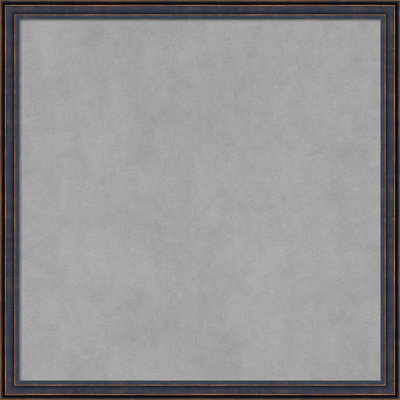 Tableau magnétique à cadre arrondi bronze foncé