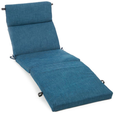 Outdoor 3'' Chaise Lounge Seat / Back Cushion