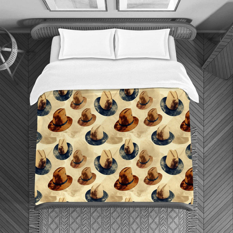 Cowboy Western Bedding, King Duvet Cover