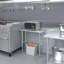Table de travail en acier inoxydable 16 po x 36 po 