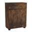 170 cm H x 60 cm W Solid Wood Bookcase-2115705038