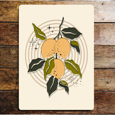 2124 Food & Beverage Wall Decor on Metal