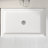 DeerValley 48" x 30" Rectangle Shower Base White Acrylic with Single Threshold Shower Pan, Non-slip Design-94804372-122807759