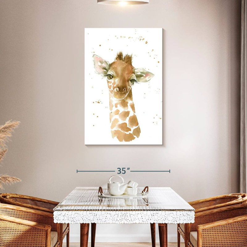Brampt Light Baby Giraffe, 45" H x 30" W