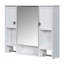 Armoire murale de salle de bain avec miroir-497815115