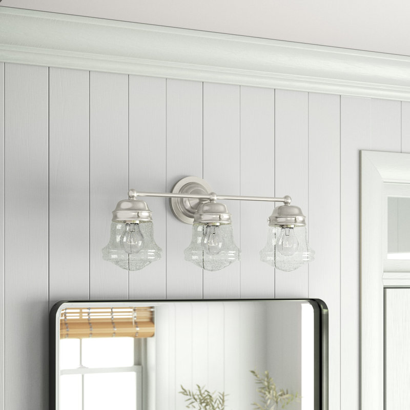 Levi 3 - Light Dimmable Vanity Light, Brushed Nickel