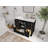 Alys 42 " W Freestanding Standard 1 Single Vanity Bathroom Vanity With Quartz Top