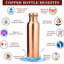 Perilla Home 34oz. Copper Water Bottle