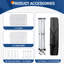 Auvent portatif escamotable 5 pi x 5 pi-121675492