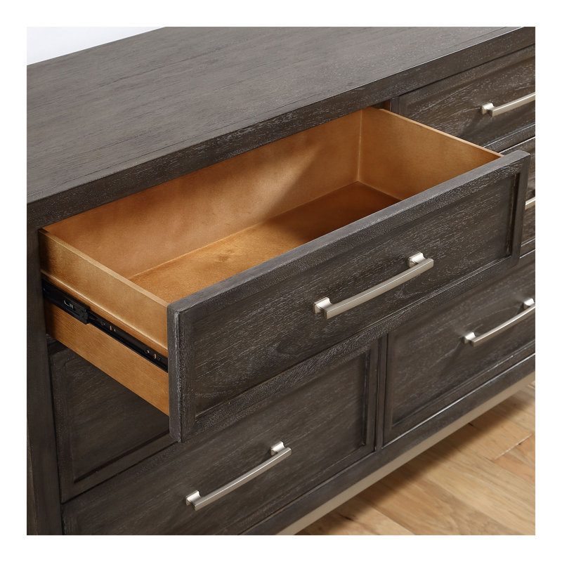 Commode à 5 tiroirs Broomfield - Brun