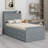 Twin Size Wooden Bed With Trundle-2070524987