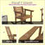 Chaises à haut dossier et chaises berçantes d'extérieur 2 pièces-1077590105
