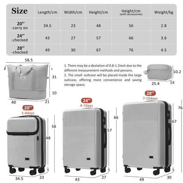 Dimensions du produit