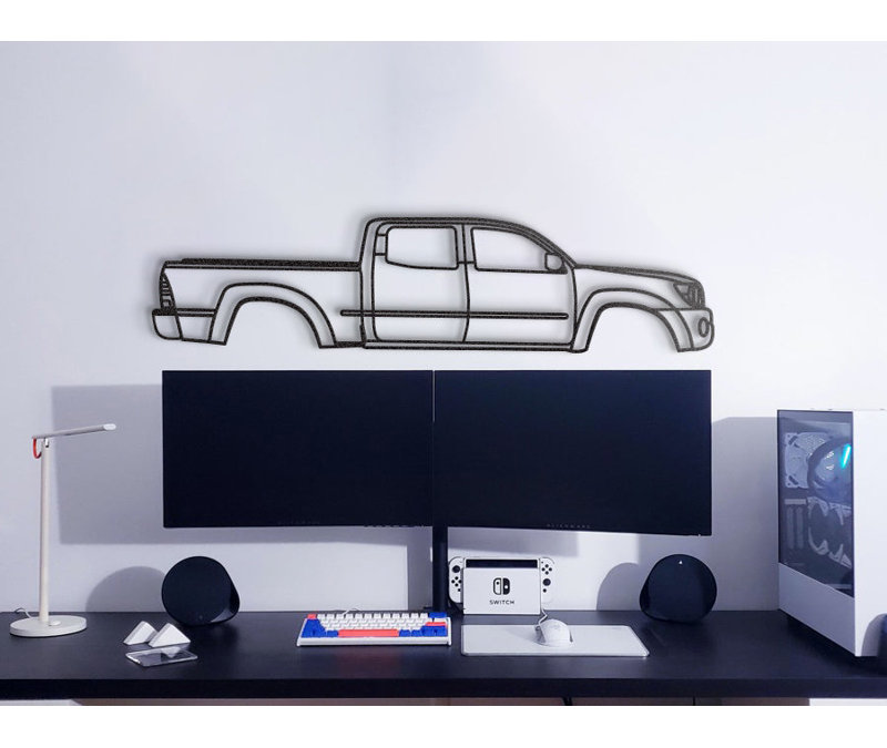 No Frame Print on Metal, 120" H x 29" W