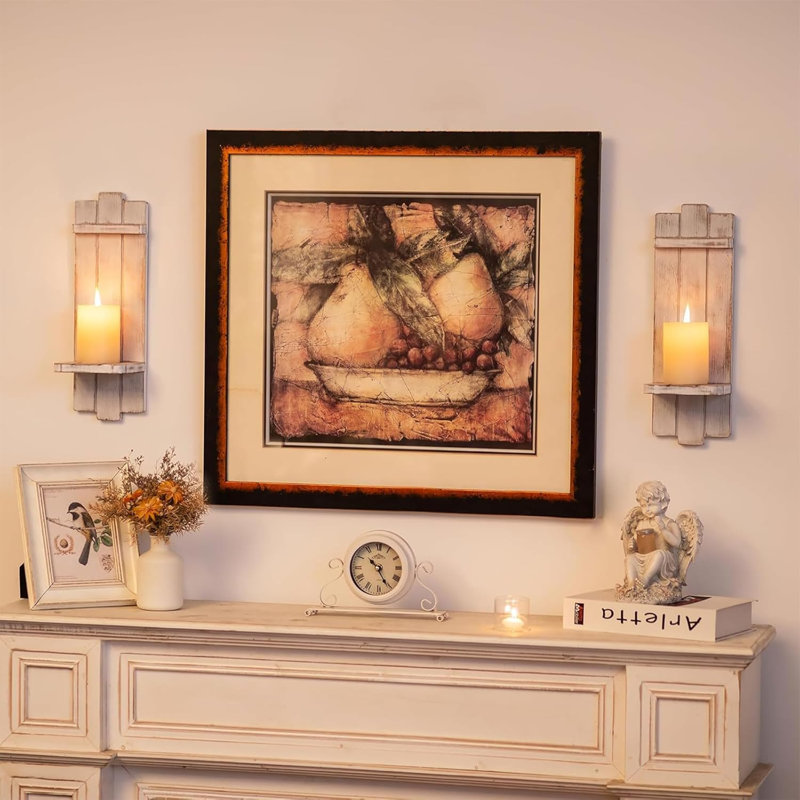 Farmhouse Candle Wall Light Wall Decoration