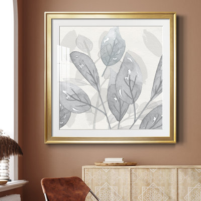 " Shadow Leaves II " Painting Print