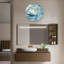 Horloge murale Swan, horloge murale 24 po