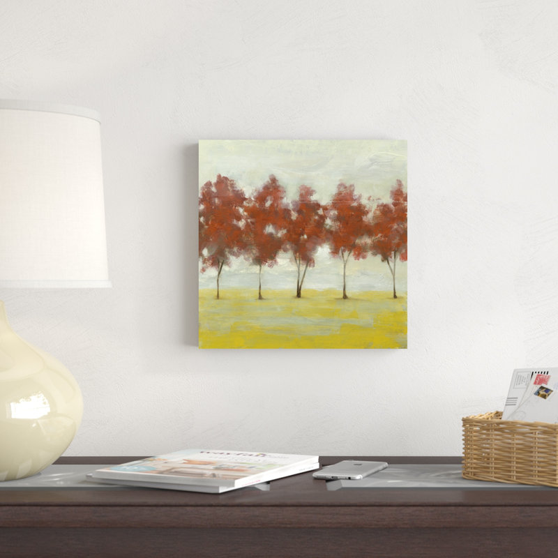 Terra Cotta Trees II, H 12 po x l 12 po x P 1,25 po
