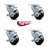 Rubber Caster with Brake