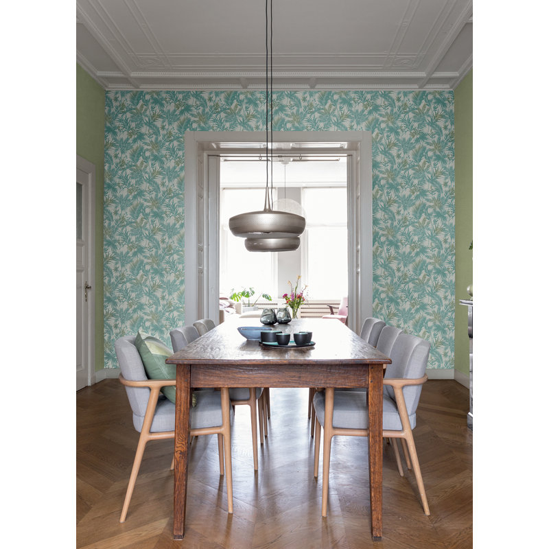 Papaleo Floral Roll, Blue