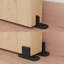 Ensemble de quincaillerie de porte de grange double coulissante pour 4 portes coulissantes-53680756