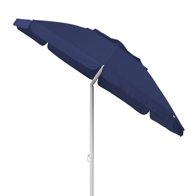 Chaise de plage avec parasol Edwin