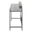 Bureau d'ordinateur personnel, bureau debout avec tablettes de rangement-129749767