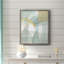 Mint Reflection I, toile encadrée de qualité supérieure - prête à être accrochée-1825056304-1825056307