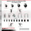 Ensemble de roulettes extensibles en caoutchouc souple