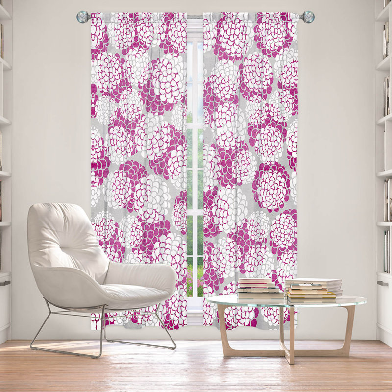 Paire de rideaux obscurcissant en polyester Rubianas, L 20 po x L 52 po