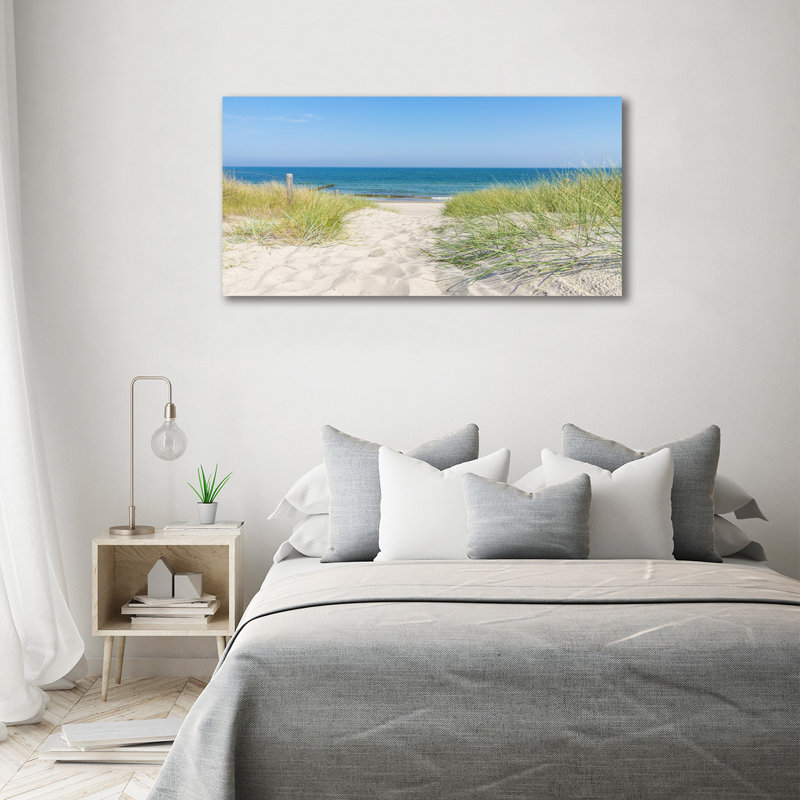 Coastal Dunes - No Frame Print on Canvas