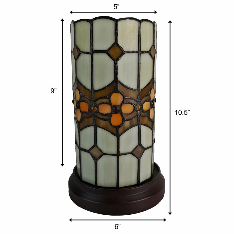 Lanza Metal Table Lamp, 10" H x 9" W x 9" D