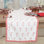 Chemin de table en coton Red Candy Cane