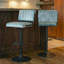 Swivel Yes Bar Stool with Steel Frame-1665404238