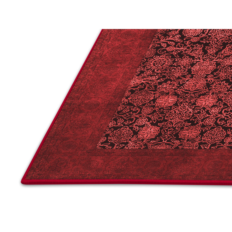 Floral Indoor Rug, Rectangle 3' x 5'