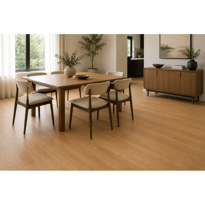 Plancher en bois d'ingénierie Meiya Collection Vignoble à nœuds minimaux 7,5 po x 75 po (dimensions aléatoires jusqu'à) x 3 mm