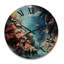 Horloge murale en bois massif Paramonos-1867396008