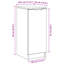 4 Pair Shoe Storage Cabinet