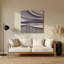 Minimalisme 43, art mural en métal rose-1740937238