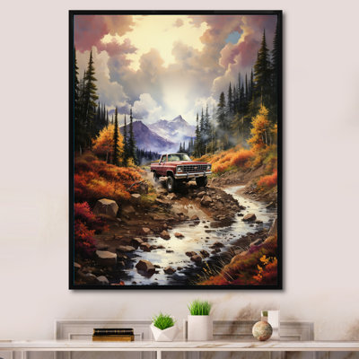 Artane brun, camionnette Mountain Majesty III - impression