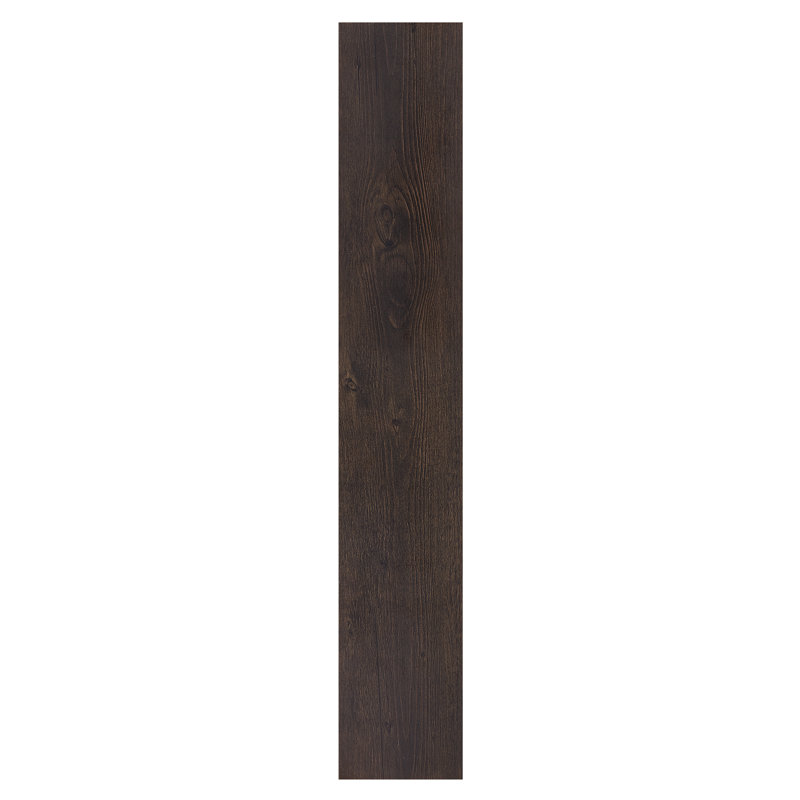 Planche en vinyle noyer 6 po x 36 po x 1,2 mm