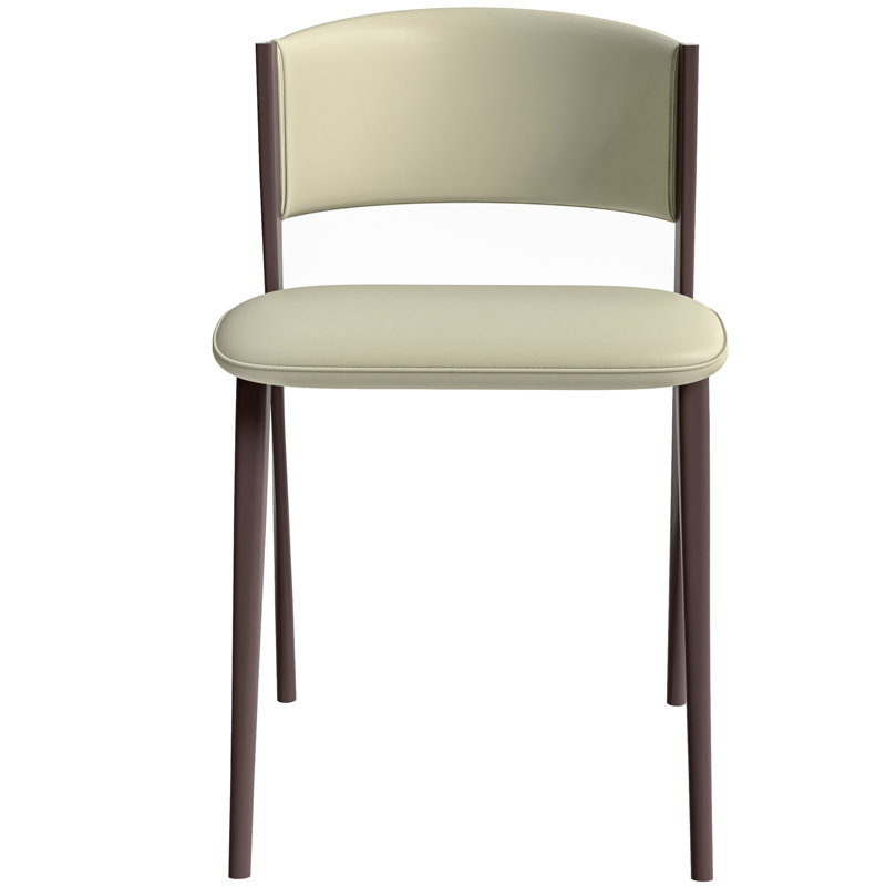 Chaise de salle à manger Ojani, Gris clair