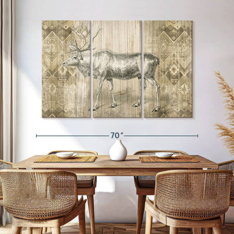 Brampt Natural History Lodge V, 42" H x 65" W