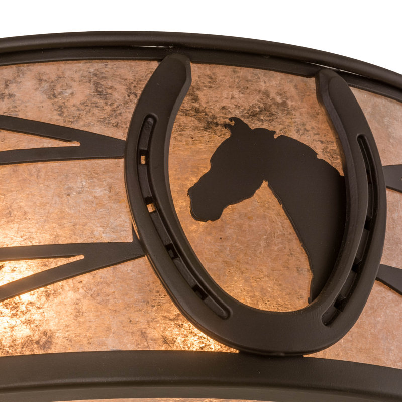Rustic Lodge 2 - Light Flush Mount