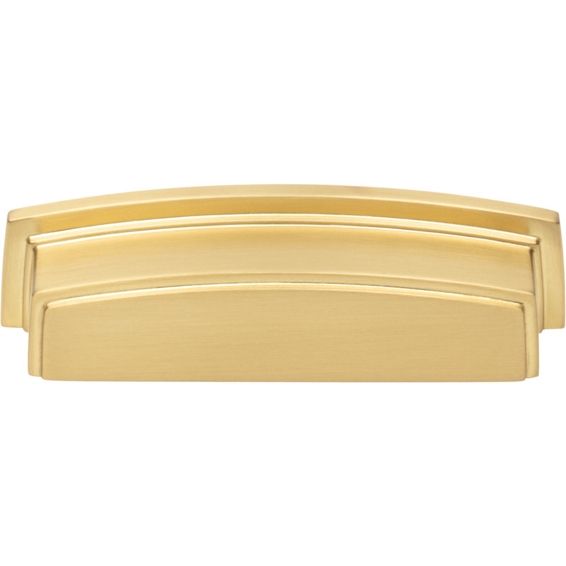 Cup / Bin Pull, Brushed Gold