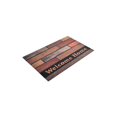 Paillasson durable en PVC antidérapant de 15,7 po x 23,6 po | Matériau 100% PVC, lavable à la machine à 86 ° F | Parfait pour l'intérieur et l'extérieur, facile à nettoyer, élégant et fonctionnel