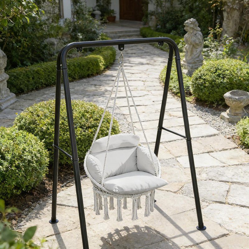 Hanging Chair,Hammock Swing Chair, Gray