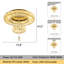 Lustre en cristal à 2 niveaux DEL-545266667