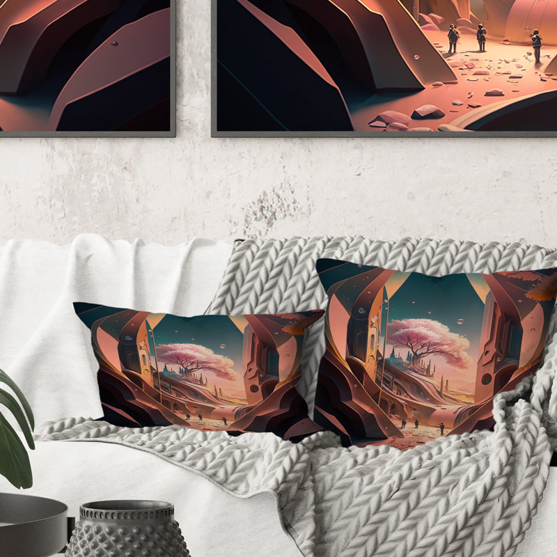 Coussin Architectural Futuristic Building I - Monuments